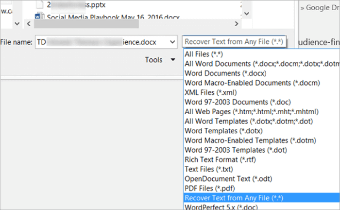 Open a Corrupt Word File on Mac and Recover It