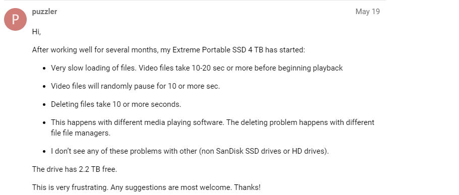 sandisk user