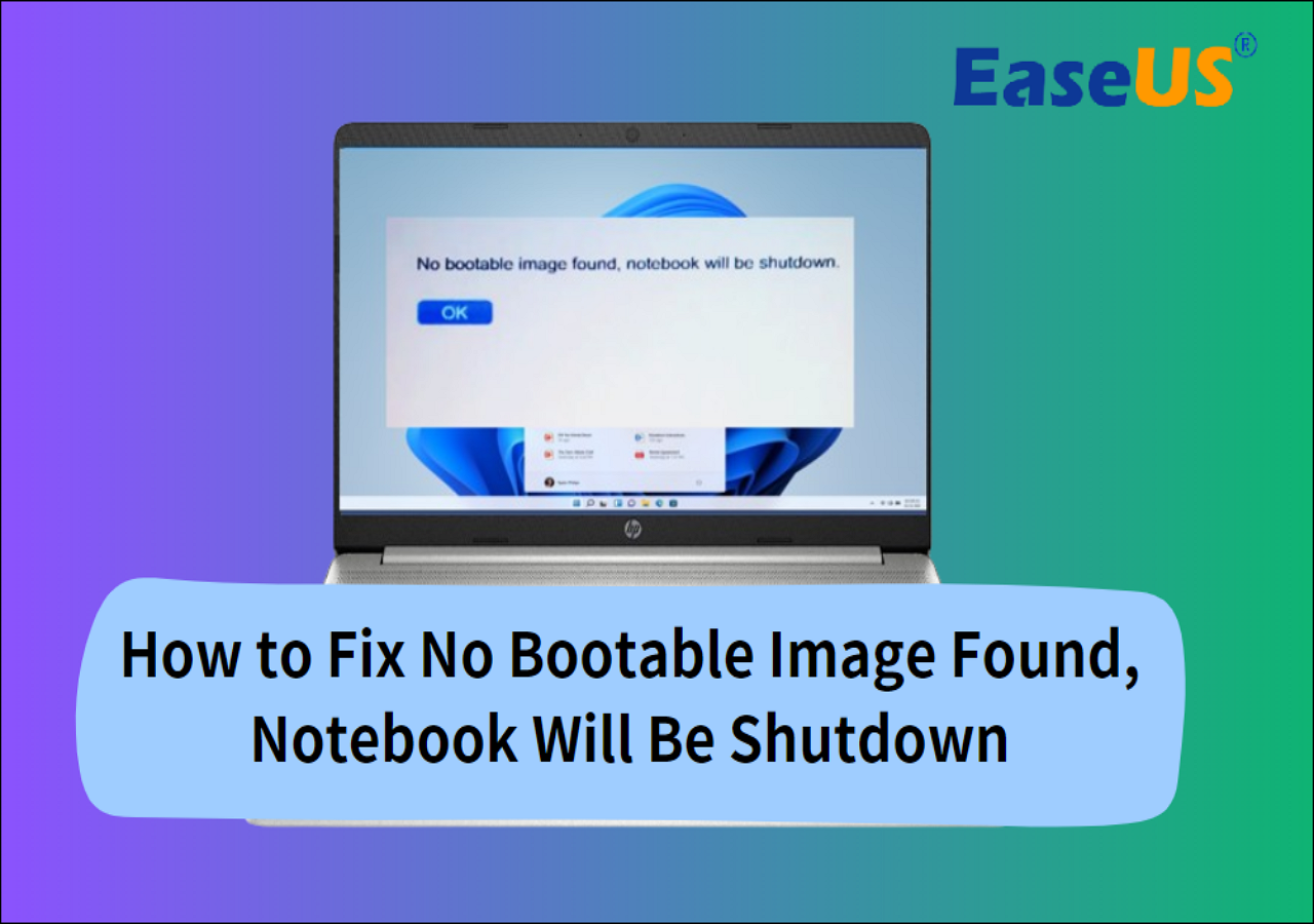 no bootable image found