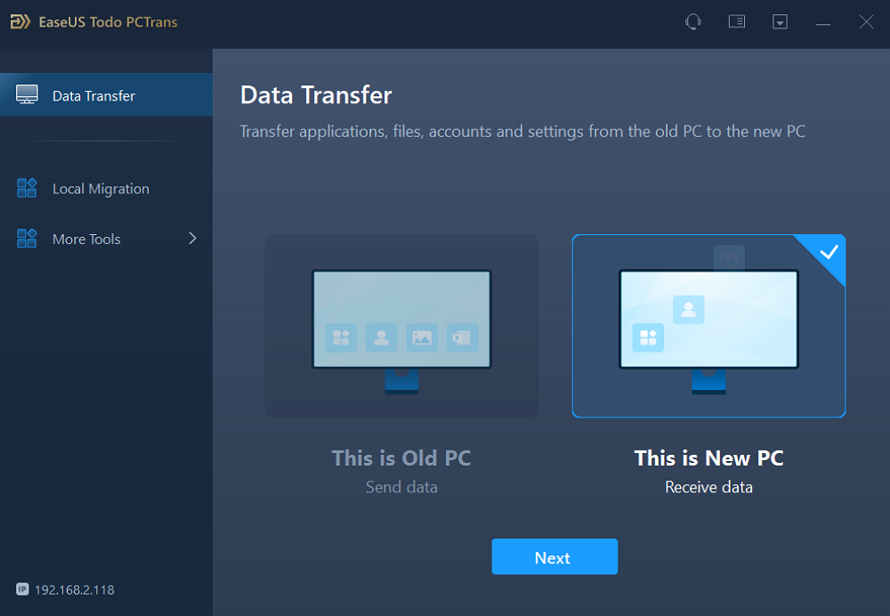 select current PC as new PC