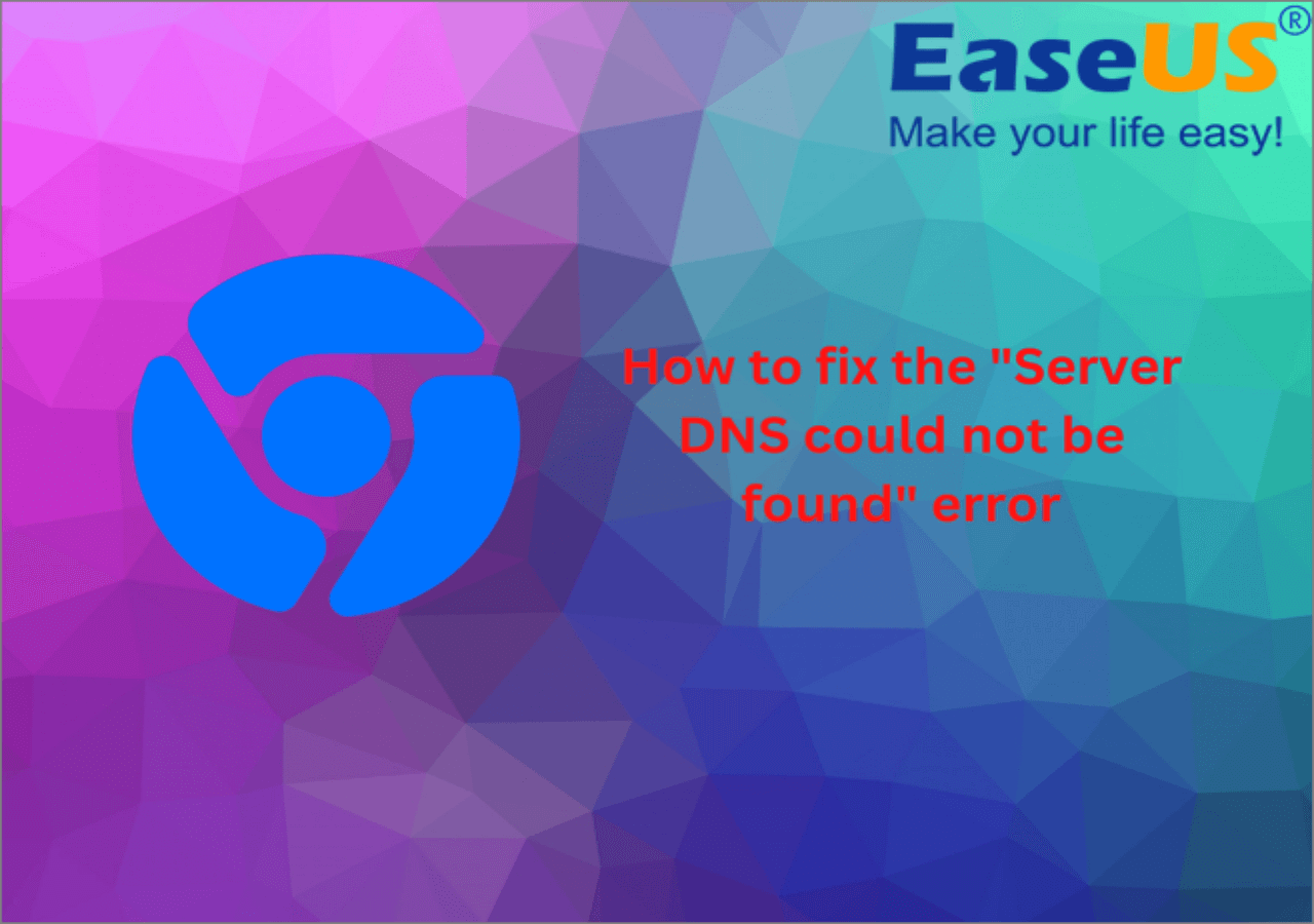 no se ha encontrado la dirección dns del servidor